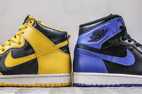 air jordan 1 vs Nike dunk